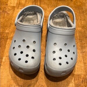CROCS platform clogs